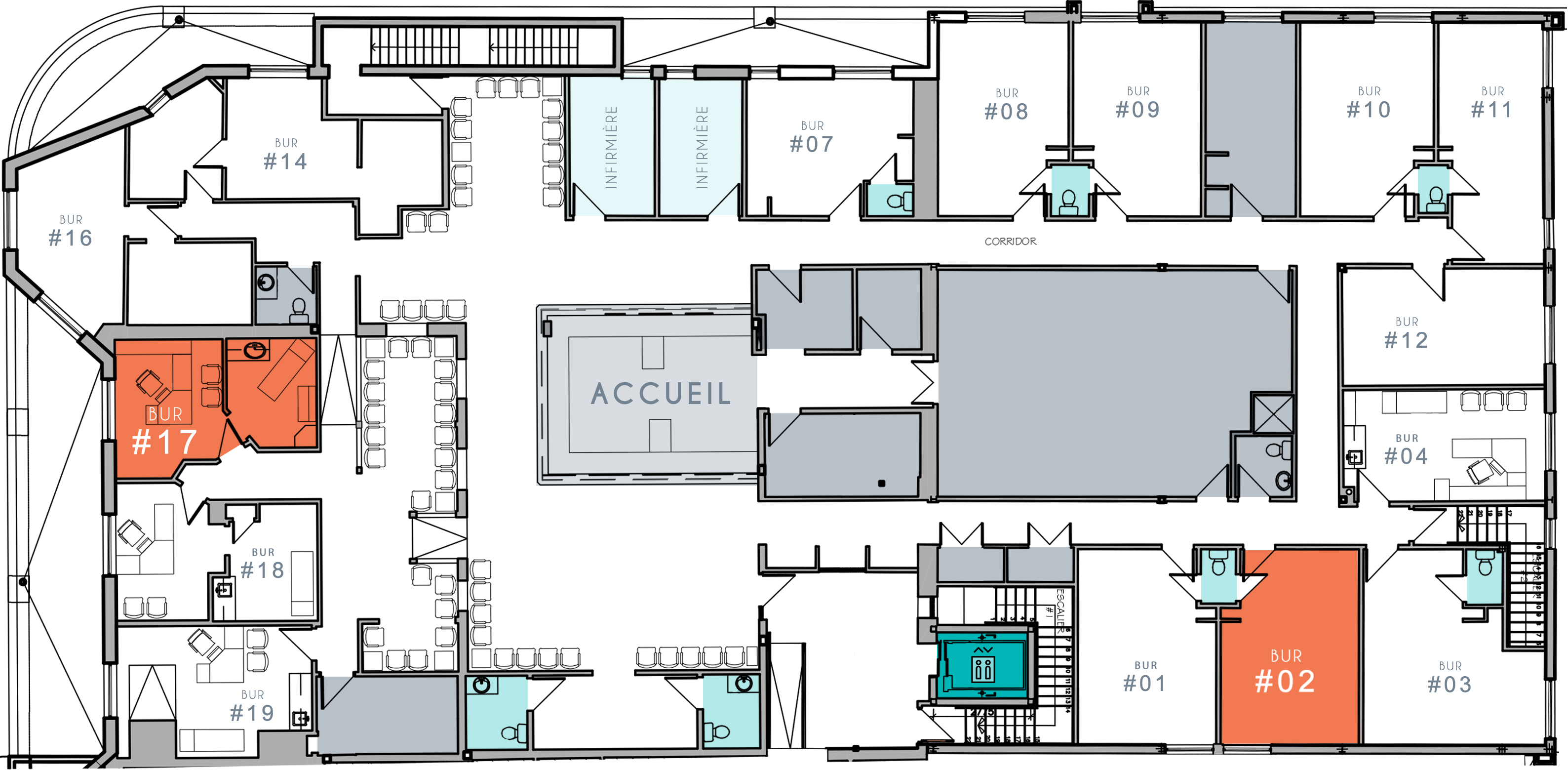 La clinique dans son ensemble La clinique dans son ensemble